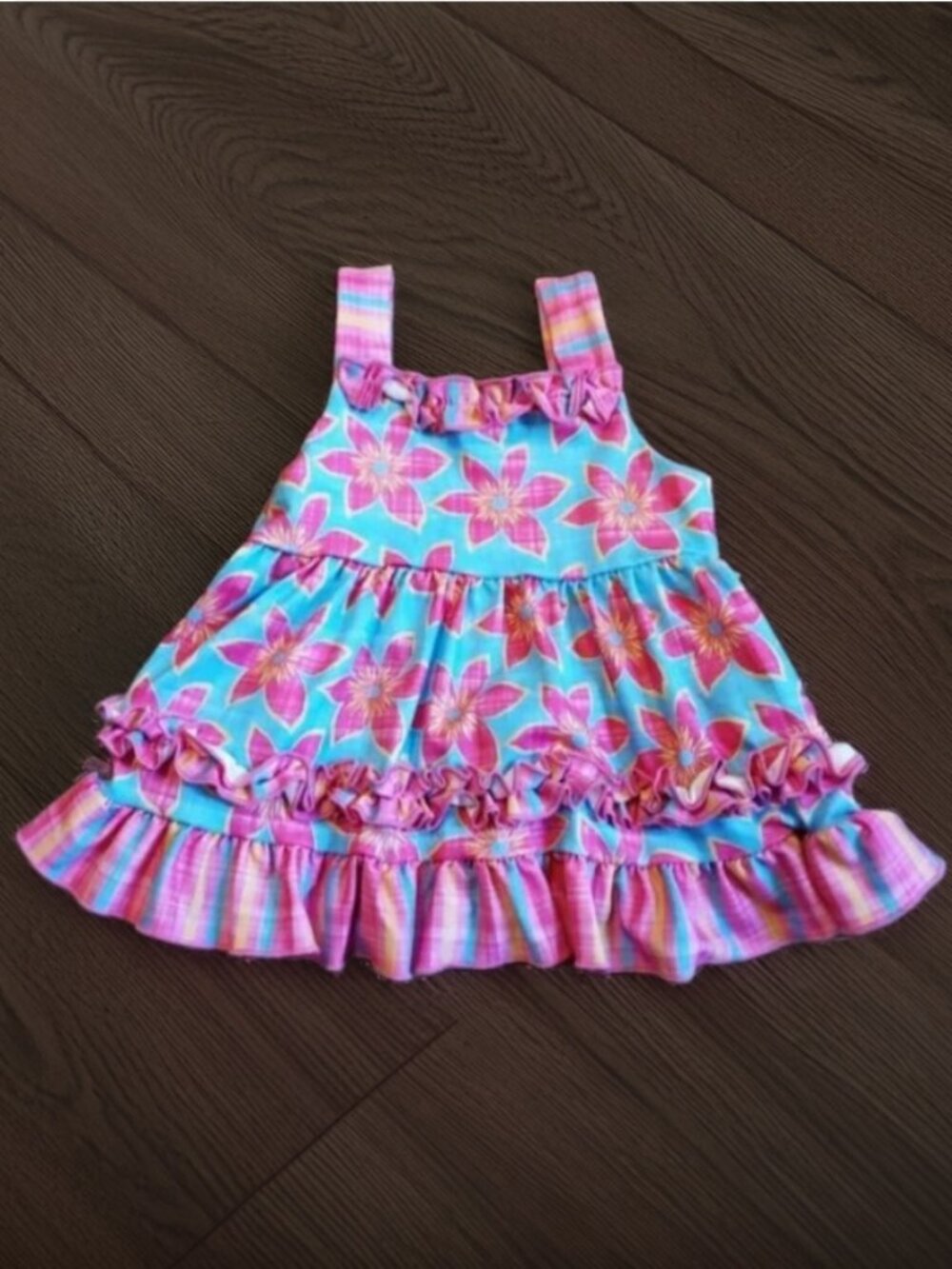 NWT Pete + Lucy Floral Dress Size 6-12m